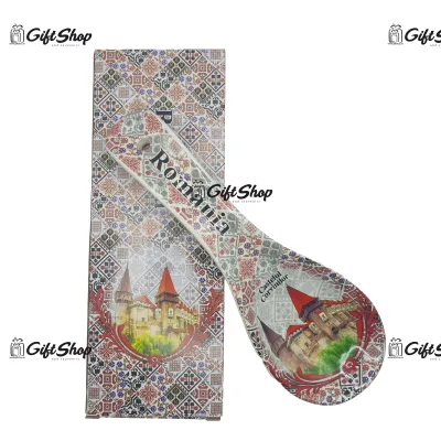 Suport lingura din ceramica castelul corvinilor, romania